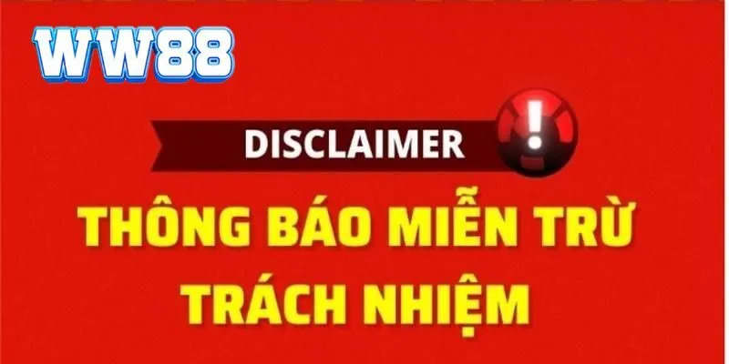 Miễn trừ trách nhiệm